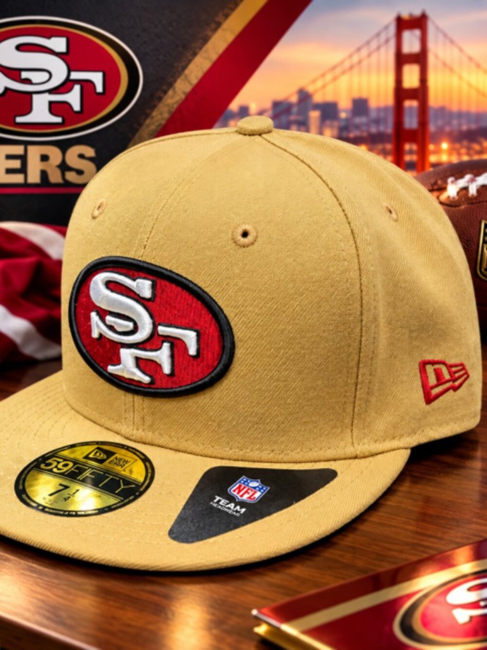 New Era San Francisco 49ers 59FIFTY fitted cap